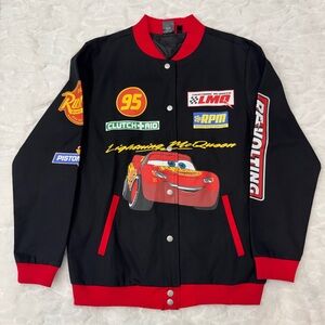 NWOT Lightning McQueen Racing Jacket Cars Disney Bomber Style Size XS
